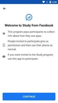 Study from Facebook android App screenshot 3